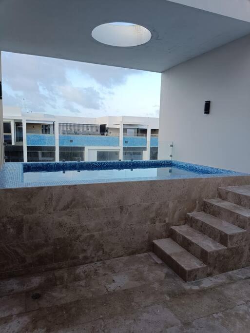 Apartment Pent H Sin Cocina Con Piscina Gaia