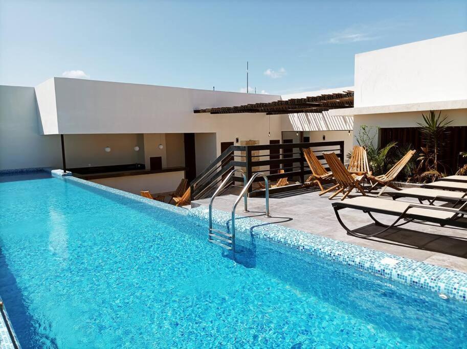 Pent H Sin Cocina Con Piscina Gaia Apartment