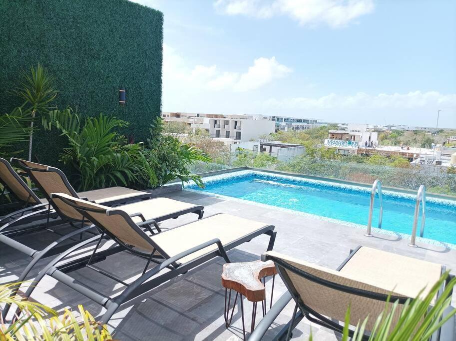 Pent H Sin Cocina Con Piscina Gaia *