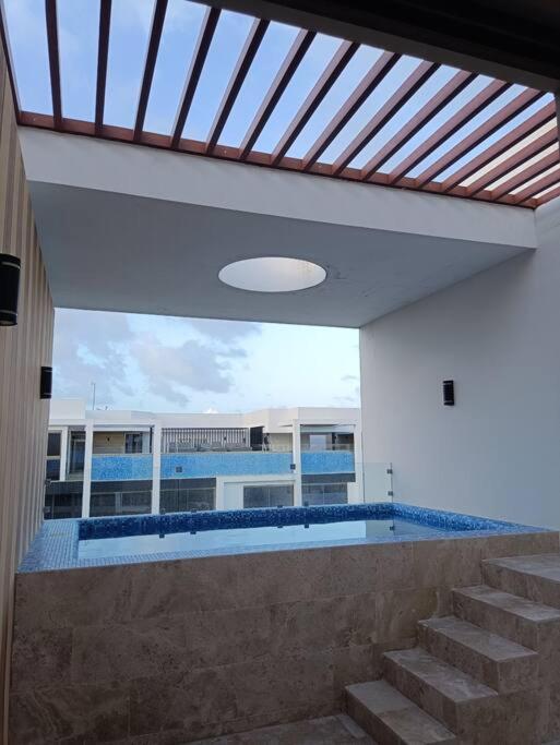 Apartment Pent H Sin Cocina Con Piscina Gaia